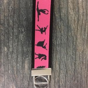 Dance Keychain, Dance Key FOB, Dance Jewelry